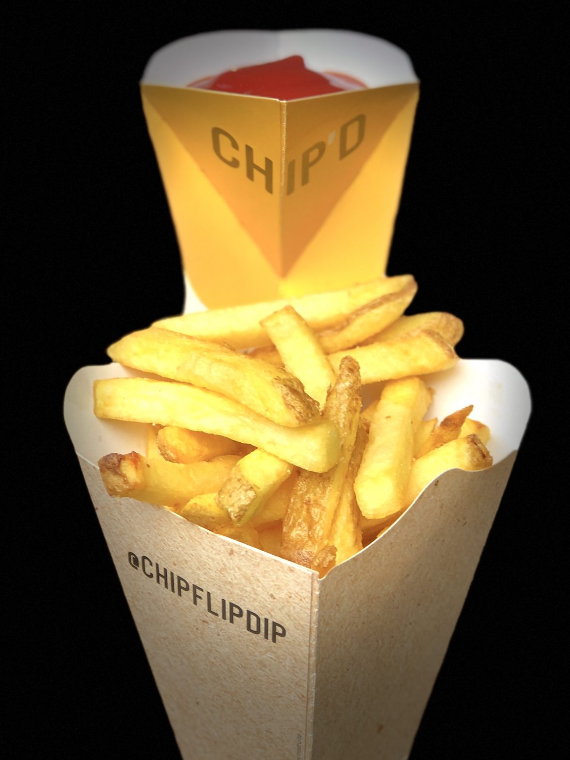 Chip'd Dutch Style Chips Skin on Chips Cone of Chips