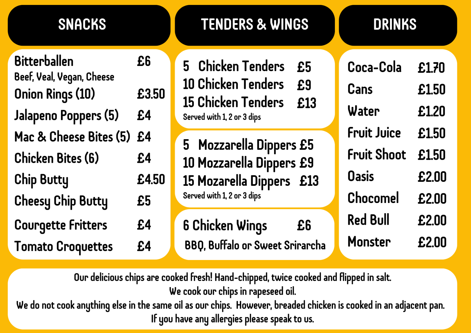 Menu – Chip'd